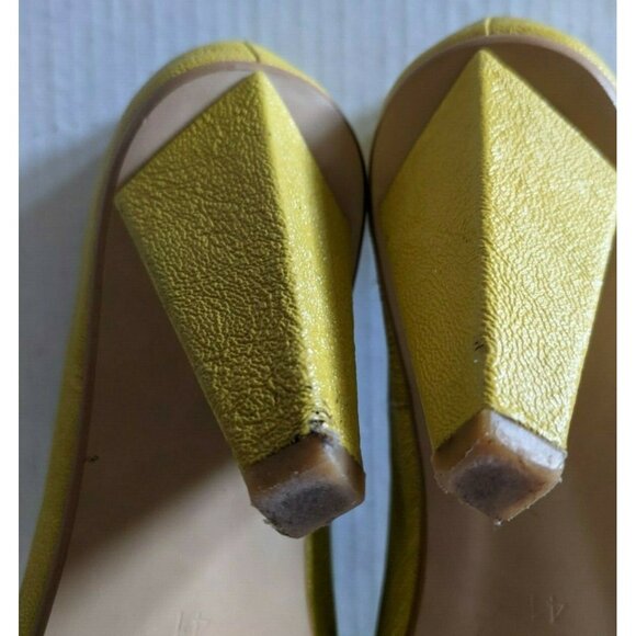 Fly London Fly Girl Women High Diamond Stiletto Heels Shoes Yellow Size 41 US 10 - Picture 6 of 8